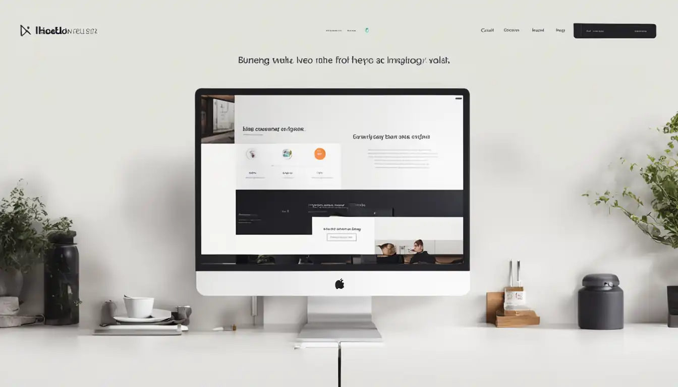 A sleek and modern homepage layout featuring a hero image, clear navigation menu, and engaging call-to-action buttons.